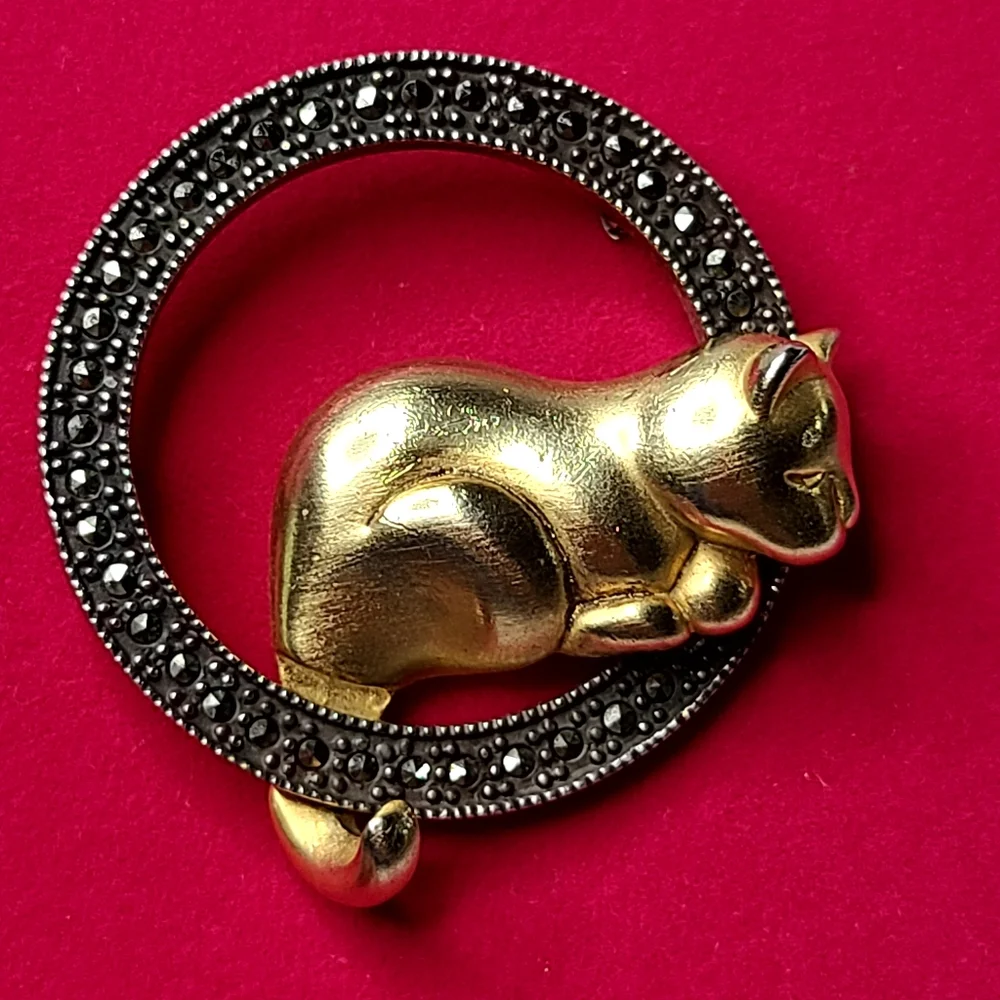 Judith Jack marcasite gold
